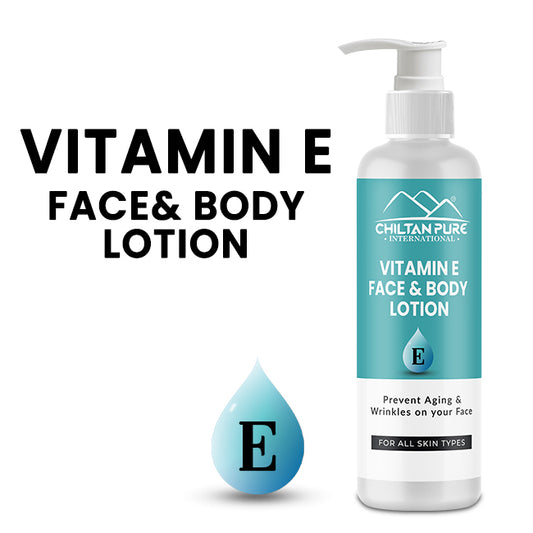Vitamin-E Lotion - Used as a Moisturizer To Treat or Prevent Dry, Rough, Scaly, Itchy Skin &amp; Minor Skin Irritations (e.g., Diaper rash, Skin Burns From Radiation Therapy)