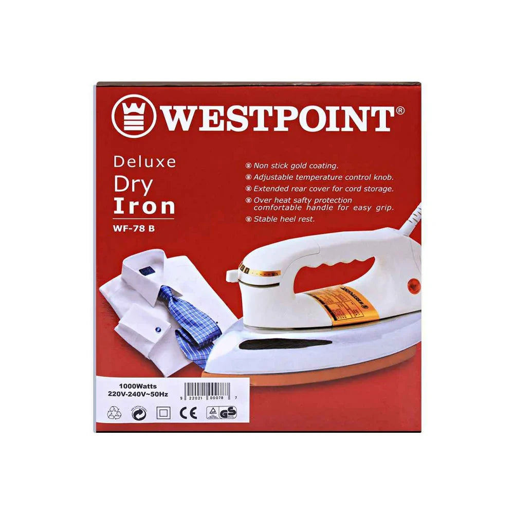 WEST POINT DRY IRON WF78B Default Title - MamasJan Electronics