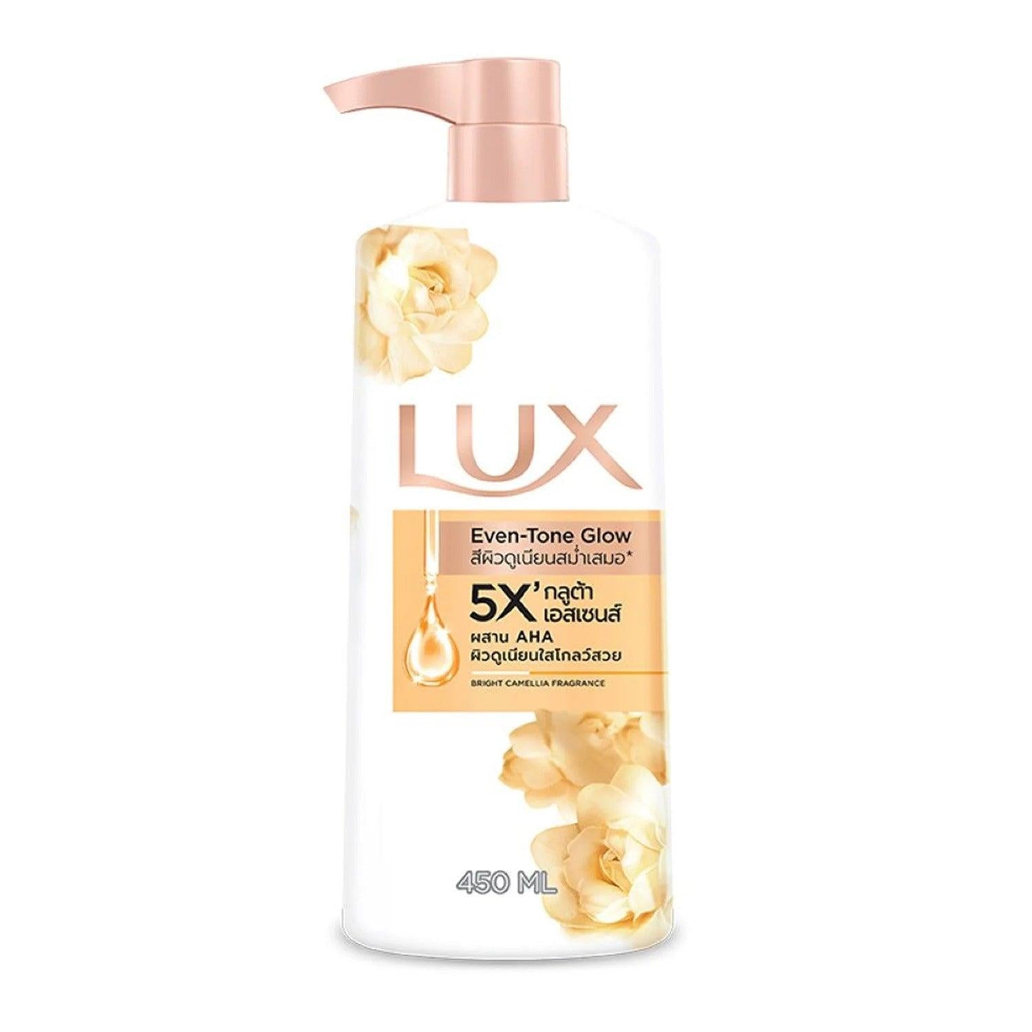 Lux Body Wash Even Tone Glow Bright Camellia Fragrance 450Ml