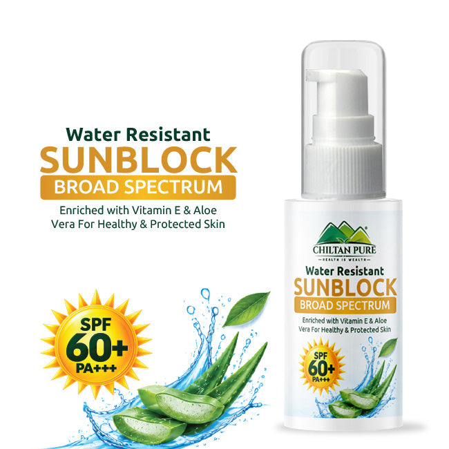 Water Resistant SunBlock / واٹر ریزسٹنٹ سن بلاک