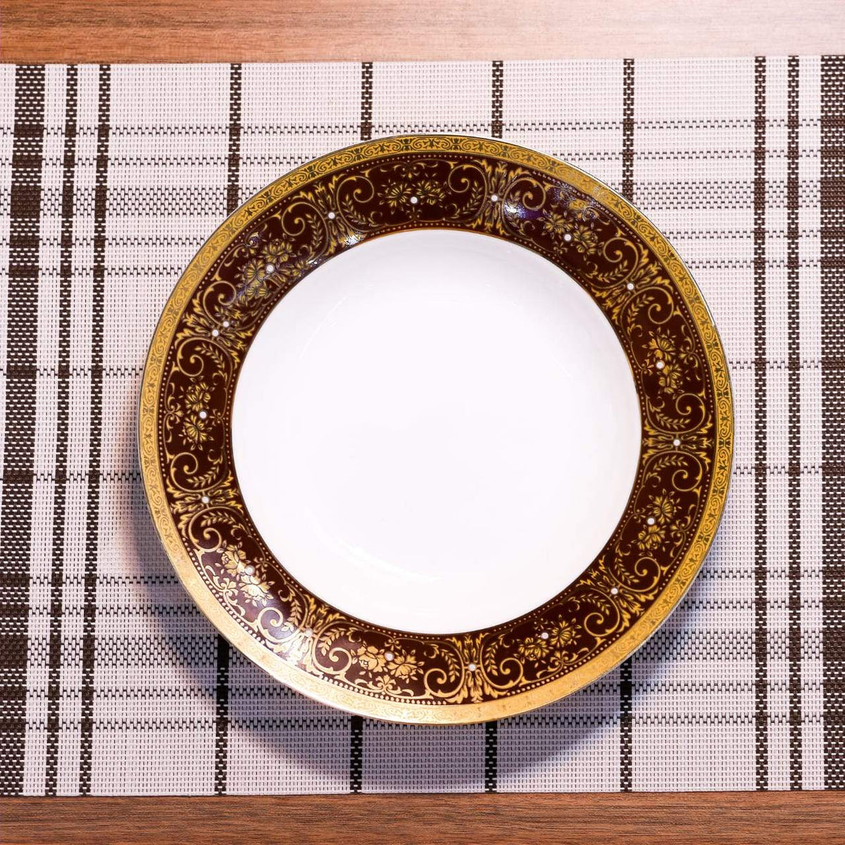 PLATE DEEP ROYAL BISTRO DP-N8-HS BASIC Default Title - MamasJan Crockery
