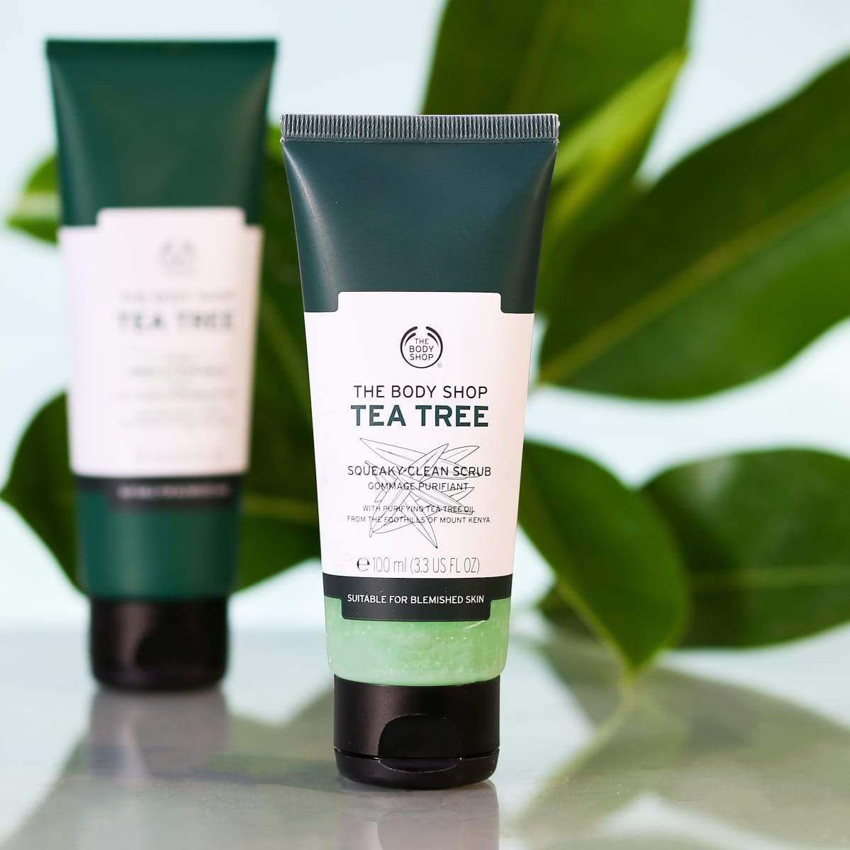 BODY SHOP TEA TREE SQUEAKY CLEAN SCRUB 100ML Default Title - MamasJan skincare