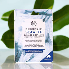 BODY SHOP SEAWEED BALANCE SHEET MASK 18ML Default Title - MamasJan Makeup