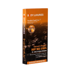 BODY LUXURIES WAX STRIPS CHARCOAL AND VITAMIN C 2IN1 16+2S Default Title - MamasJan Grocery Nonfood