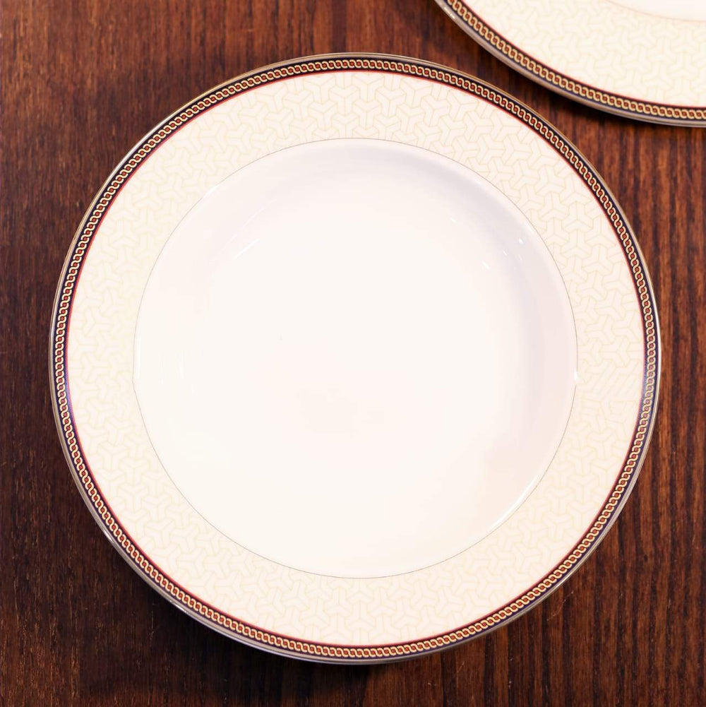 DEEP PLATE ROYAL BISTRO DP-201W BASIC Default Title - MamasJan Crockery