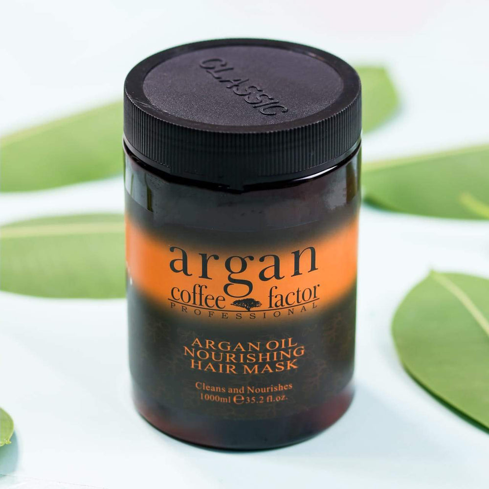 ARGAN HAIR MASK COFFEE FACTOR WITH ARGAN OIL 1000 ML Default Title - MamasJan s