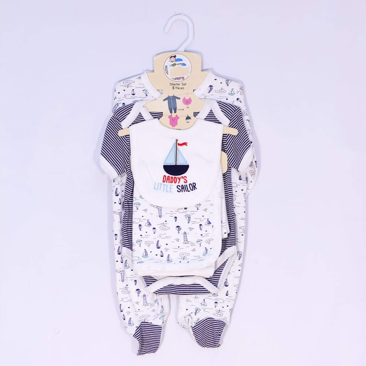 BOYS 5PC GIFT SET MS-20 New Born Default Title - MamasJan KidsWear