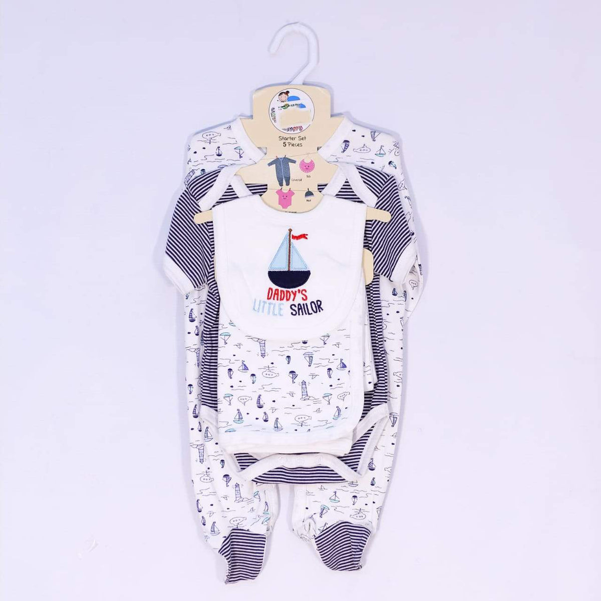 BOYS 5PC GIFT SET MS-20 New Born Default Title - MamasJan KidsWear