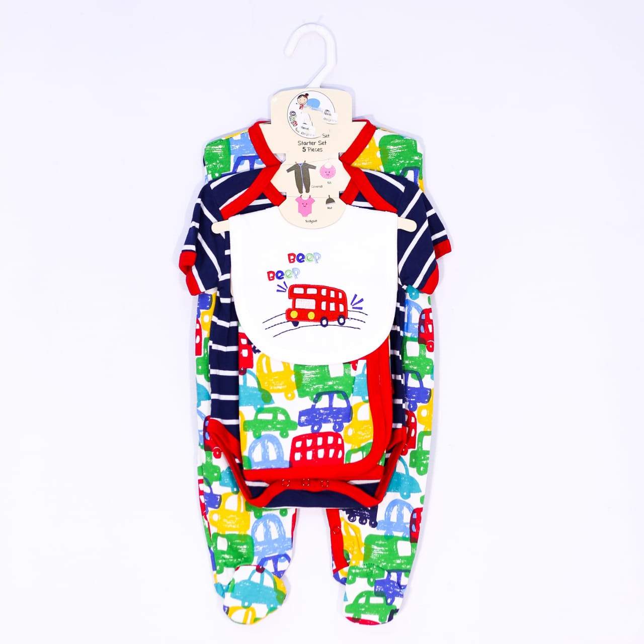 BOYS 5PC GIFT SET MS-20 New Born Default Title - MamasJan KidsWear