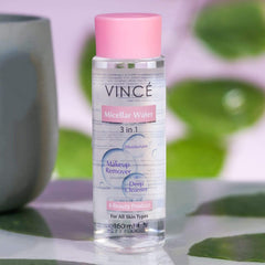 VINCE MICELLAR WATER 3 IN 1 MAKEUP REMOVER 160ML Default Title - MamasJan skincare