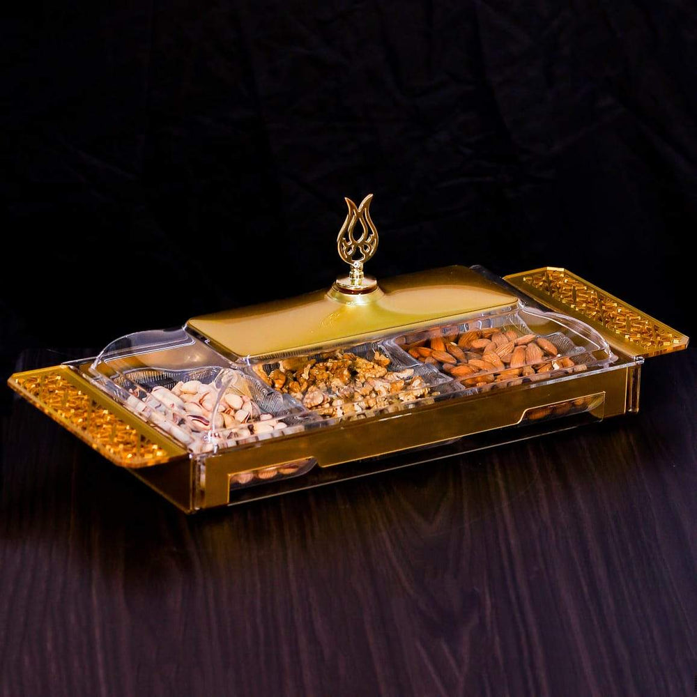 DISH DRY FRUIT ACRYLIC HC2236 Default Title - MamasJan Crockery