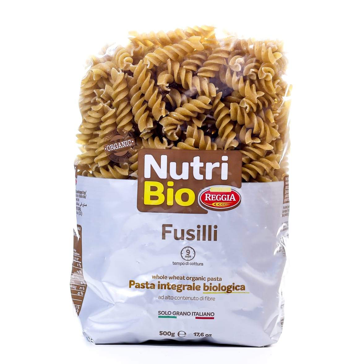 REGGIA PASTA NUTRI BIO FUSILLI ORGANIC 500 GM Default Title - MamasJan Grocery