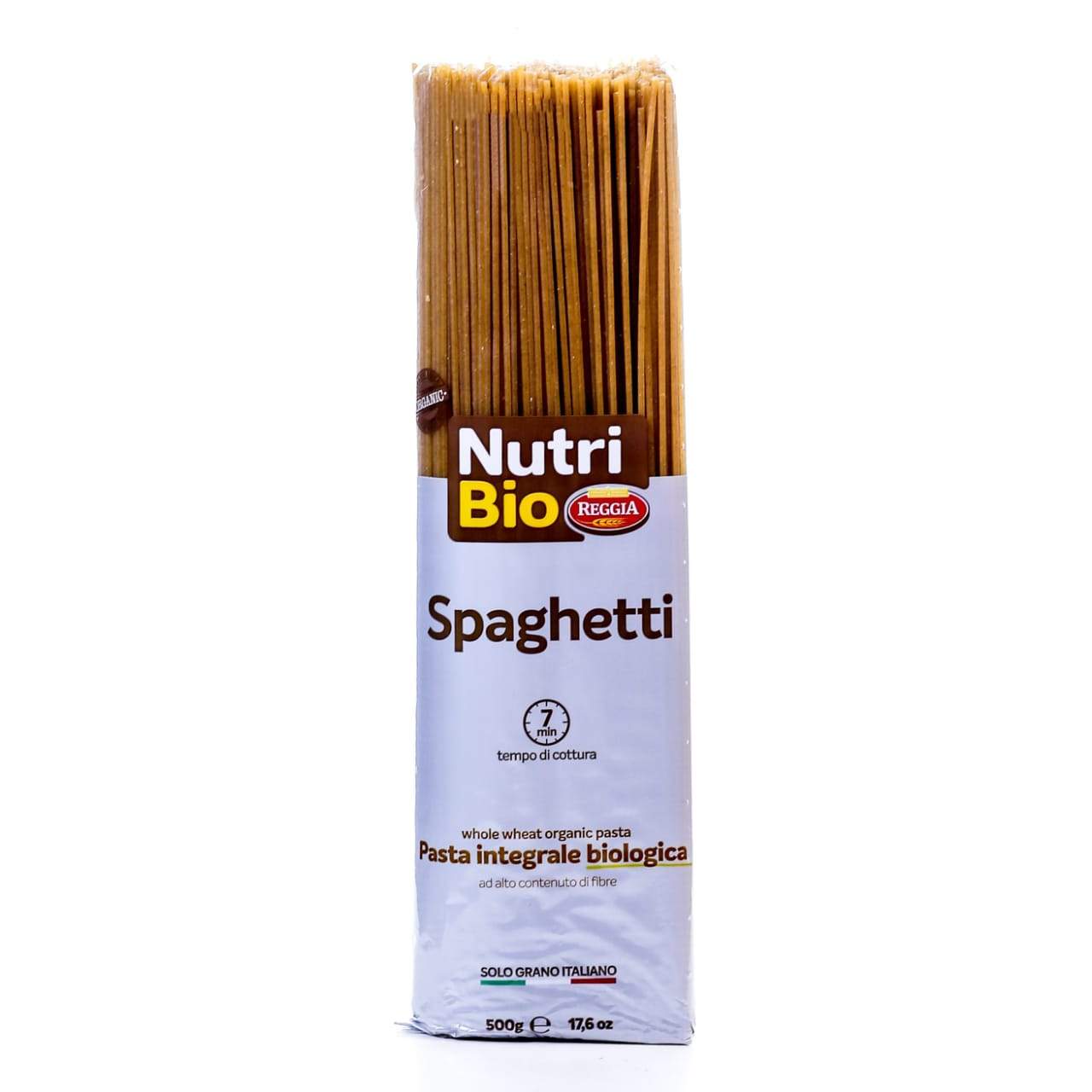REGGIA PASTA NUTRI BIO SPAGHETTI ORGANIC 500 GM Default Title - MamasJan Grocery