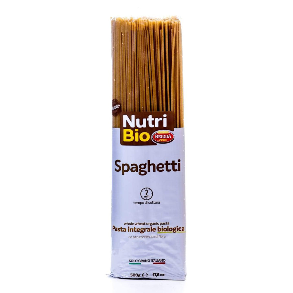 REGGIA PASTA NUTRI BIO SPAGHETTI ORGANIC 500 GM Default Title - MamasJan Grocery