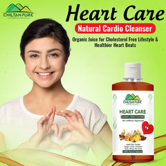 Heart Care Natural Cardio Cleanser - Lowers Blood Pressure, Reduces Cardiovascular Issues, Regulates Blood Sugar Levels & Improves Heart Health