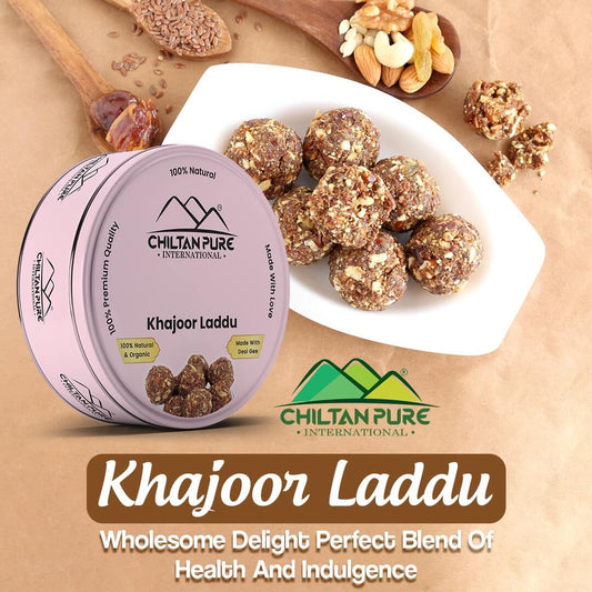 Dates Khajoor Laddu / Pinni - Wholesome Delight Perfect Blend of Health and Indulgence