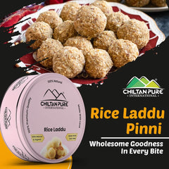 Rice Laddu / Pinni  - Wholesome Goodness in Every Bite