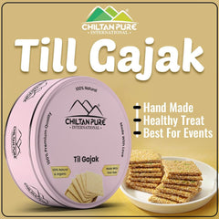 Till Gajak - Handmade - 100% Organic and Pure Traditional Treat for Winter Season