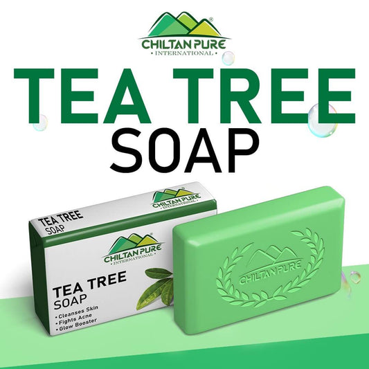 Tea Tree Soap - Cleanses & Moisturizes Skin, Fights Acne, Glow Booster