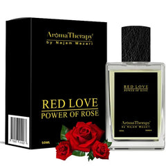 Red Love Natural Perfume - Freshly Blooms of Roses for a Romantic Touch