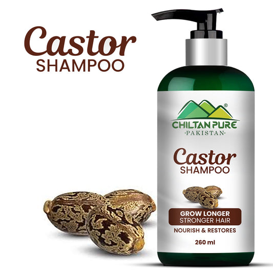 Castor Shampoo – Helps Moisturize & Regrow Strong Healthy Hair [ارنڈی]