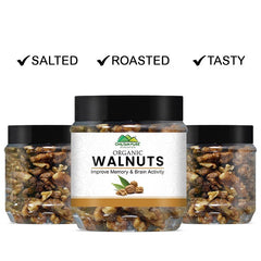 Walnuts Nuts - Reduced inflammation, Contains omega 3 fatty acids, contribute many health benefits - 100% pure organic