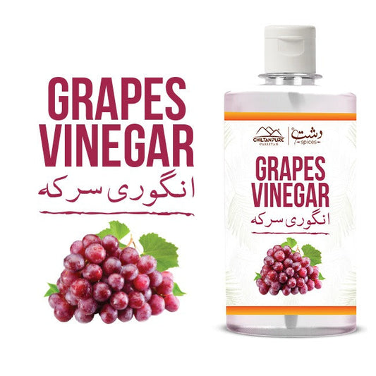 Grapes Vinegar – Natural Fermented Vinegar for Cooking, Detox & Wellness