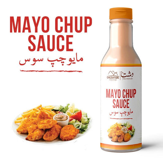 Mayo Chup Sauce – Creamy Blend of Mayonnaise & Ketchup for Dips & Snacks