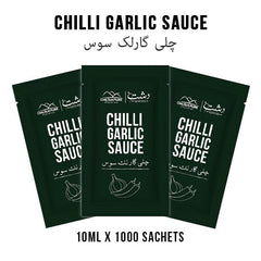 Chilli Garlic Sauce Sachets / (10ml x 1000 Sachets)