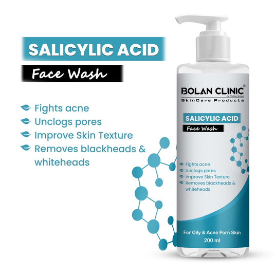 Salicylic Acid Face Wash - Fight acne, To Remove Blachead & Whiteheads