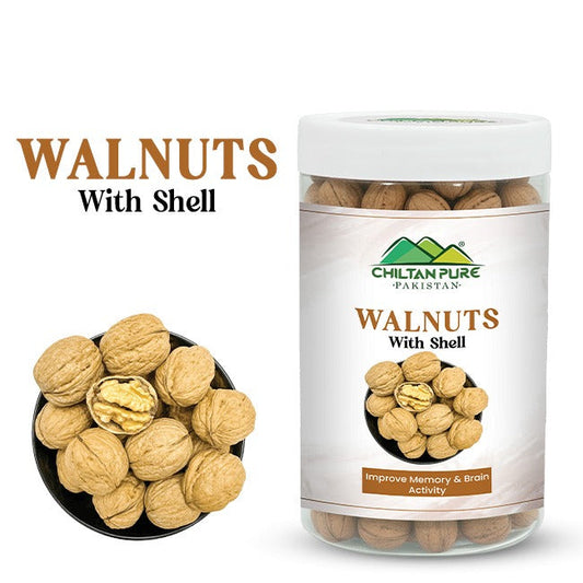 Walnuts With Shell /اخروٹ چھلکے کے ساتھ / Chilke ke sath Akhrot / Gross Weight 400gm±