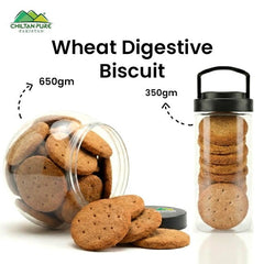 Wheat Digestive Biscuit Cookies / Made With Organic Desi Butter, Bakery Biscuit
