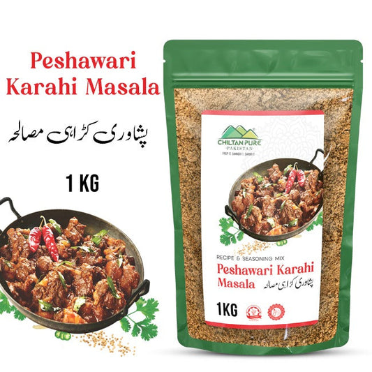 Peshawari Karahi Masala 1 KG Institutional Bulk For HORECA Family, Hotels, Restaurants, Catering, Cafes