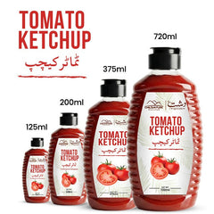 Tomato Ketchup 🍅 Squeeze Bottle Packing 125ml to 720ml Made with 100% Real Tomatoes