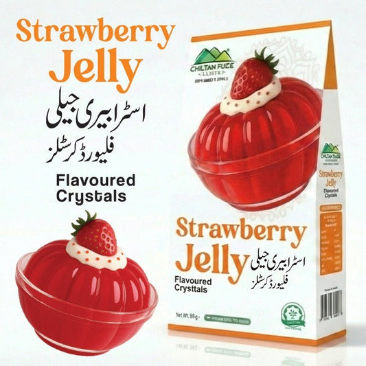 Strawberry Jelly / Crystal Jelly Strawberry 80±gm