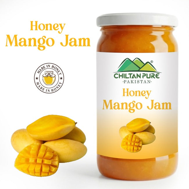 Mango Jam (Made in Honey) / آم جام / Glass packaging / 630gm