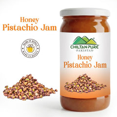Pistachio Jam (Made in Honey) / پستہ جام / Glass packaging / 630gm