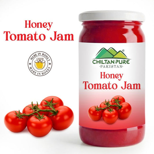 Tomato Jam (Made in Honey) / ٹماٹر جام / Glass packaging / 630gm