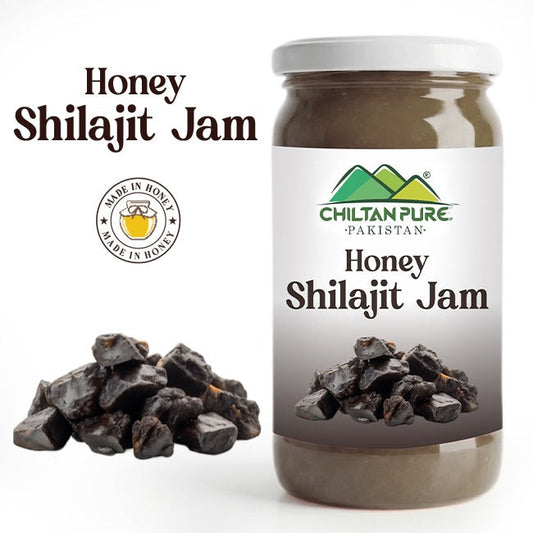 Shilajit Jam (Made in Honey) / شلاجیت جام / Glass packaging / 630gm