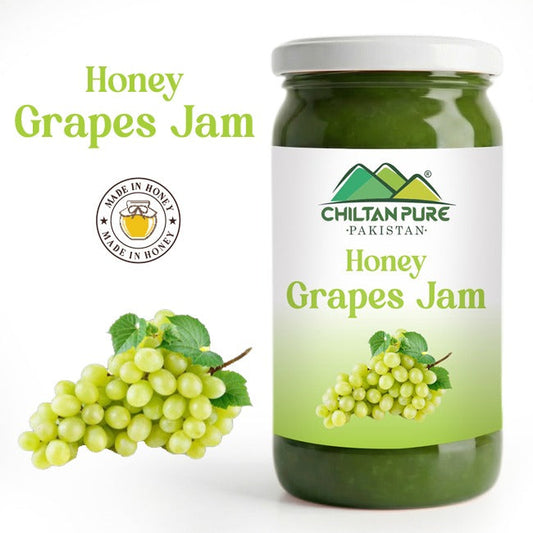Grapes Jam (Made in Honey) / انگور جام / Glass packaging / 630gm