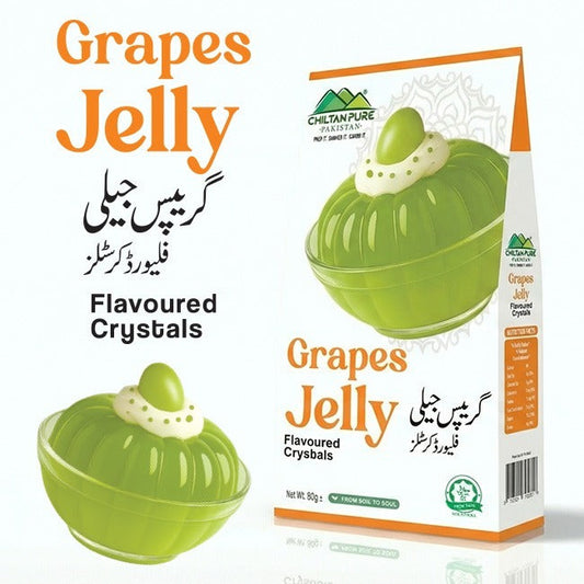 Grapes Jelly / Crystal Jelly Grapes 80±gm