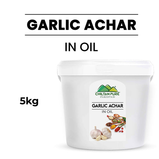 Garlic Achar 5KG Institutional Bulk For HORECA Family, Hotels, Restaurants, Catering, Cafes