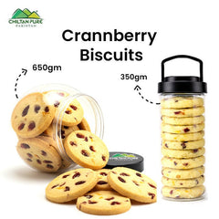 Crannberry Biscuit Cookies / Made With Organic Desi Butter, Bakery Biscuit