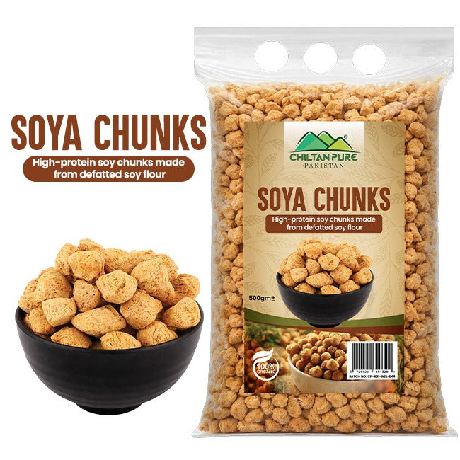 Soya Chunks / سویا چنکس /  Gross Weight 500gm±
