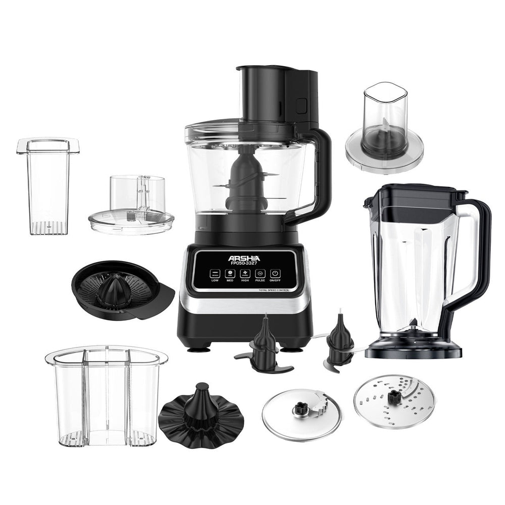 ARSHIA FOOD PROCESSOR FP050/3327BS Default Title - MamasJan Electronics