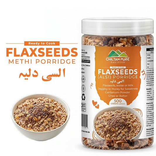 Flaxseeds Porridge / السی دلیہ / Alsi Daliya / Weight 500gm±