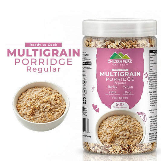 Multigrain Porridge Regular / ملٹی گرین دلیہ ریگولر / Multigrain Daliya / Weight 500gm±
