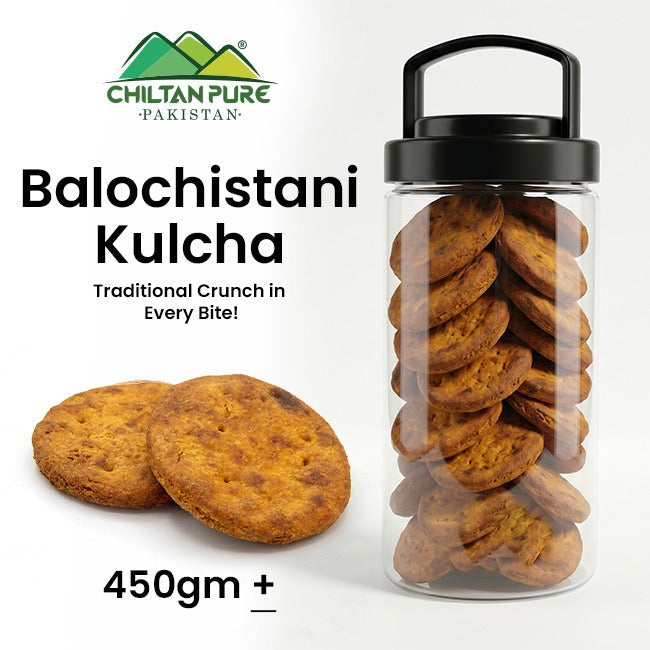 Balochistani Kulcha / Made With Organic Desi Butter, Bakery Kulcha