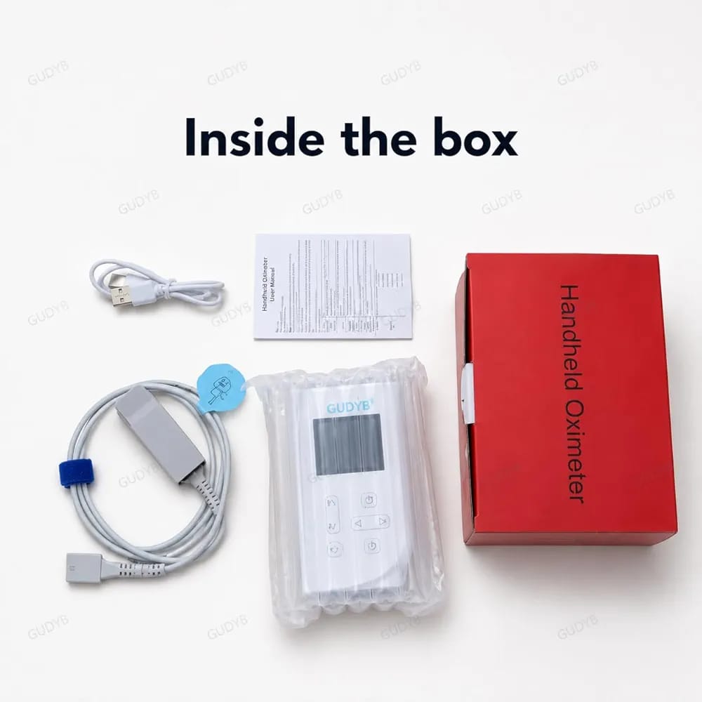 Gudyb Professional Handheld Pulse Oximeter P01 - The Healthcare Shop Pakistan
