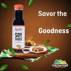 Soy Sauce - sweetness, sourness, and or bitterness